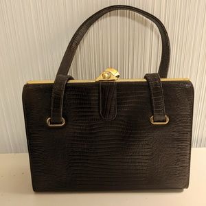 Vintage Brown Leather Bag
